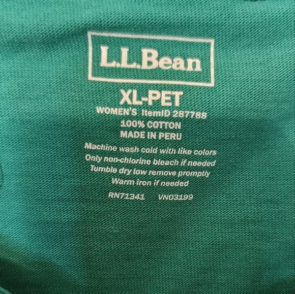 #260 L.L.Bean- Button up Henley Top- Various Colors Available See below - Picture 6 of 7
